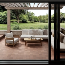 EQUARRY - 6X6, CRIMSON ABR, MATTE